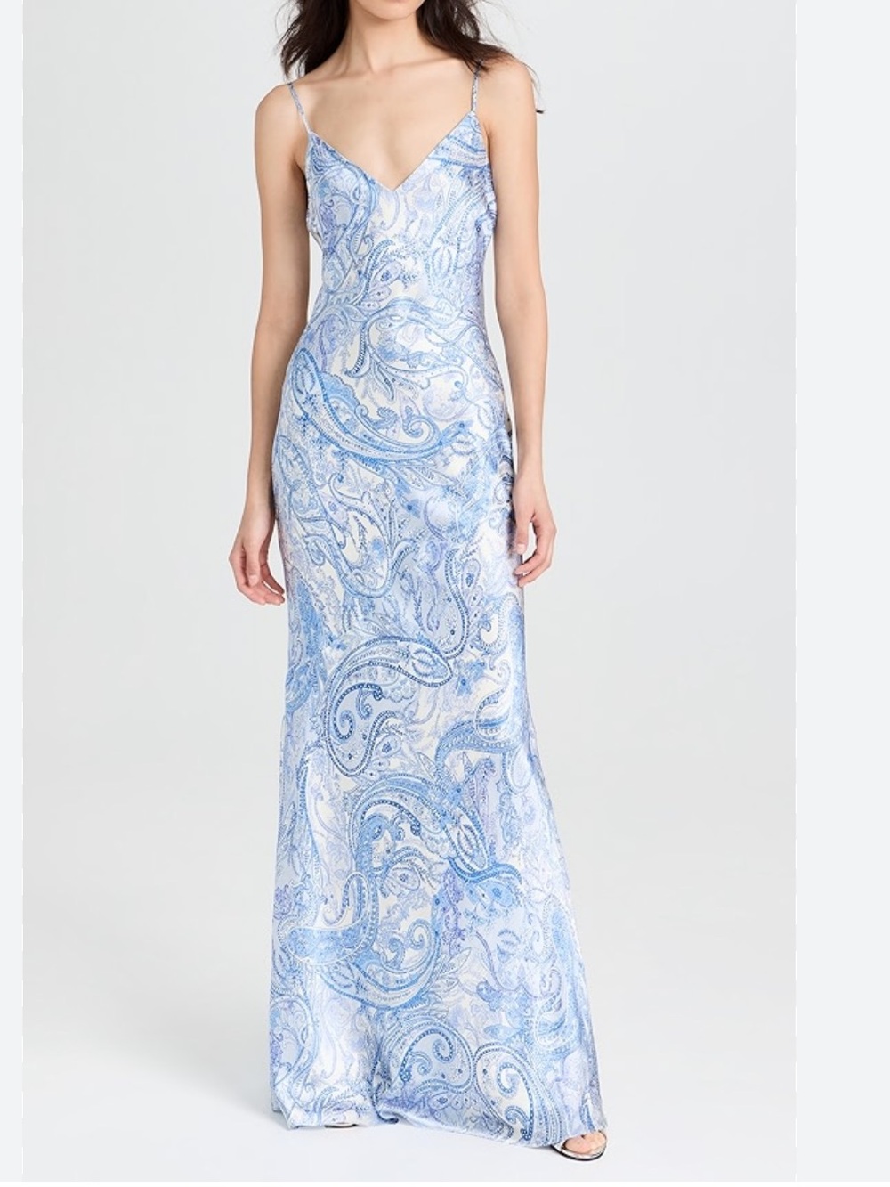 L’AGENCE Serita Silk Slip Dress NWT